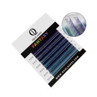 Ресницы Professional Fantasy (бирюзово-фиолетовый) Oko Lashes
