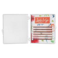 Цветные ресницы Lash&Go (Лэш енд гоу) микс Белый 6 линий