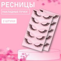 Набор Ресницы накладные пучки Beauty Bro 2шт Х127