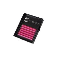 Цветные ресницы MAK NEON (Pink Panther) МИНИ-МИКС (6 линий)