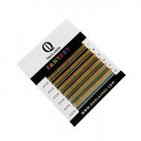 Ресницы Professional Fantasy (бело-оранжевый) Oko Lashes