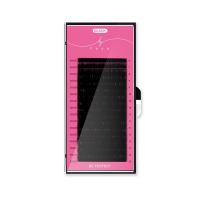Чёрные ресницы lashfeya Black MIX 16 линий