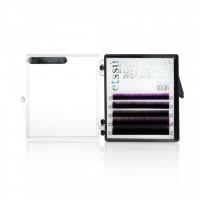 Ресницы Etssu Color Ombre Violet 5 линий MIX
