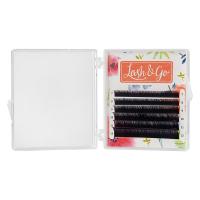 Омбре ресницы Lash&Go (Лэш гоу) микс Розовый 6 линий