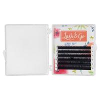 Омбре ресницы Lash&Go (Лэш гоу) микс Пепельный 6 линий