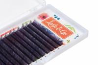 Омбре ресницы Lash&Go (Лэш гоу) микс Фиолетовый 6 линий