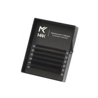 Коричневые ресницы MAK Natural Brown МИНИ-МИКС (6 линий)